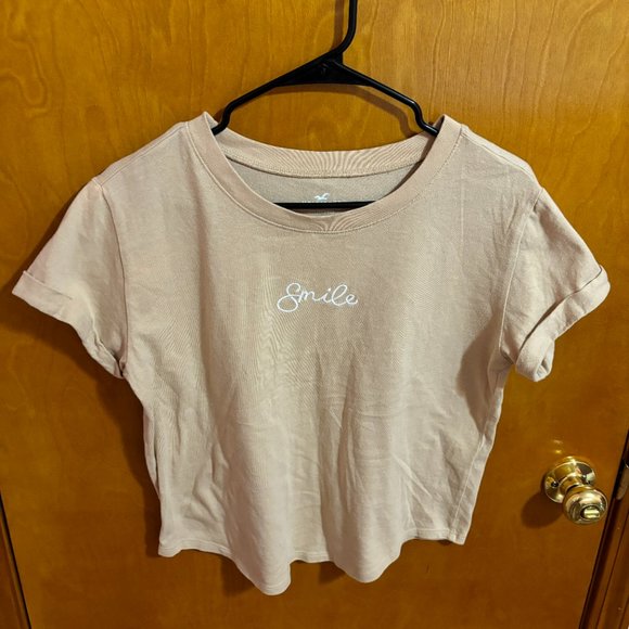 Hollister “Smile” Embroidered Boxed Shirt Cuffed‎ Sleeves - Picture 2 of 15